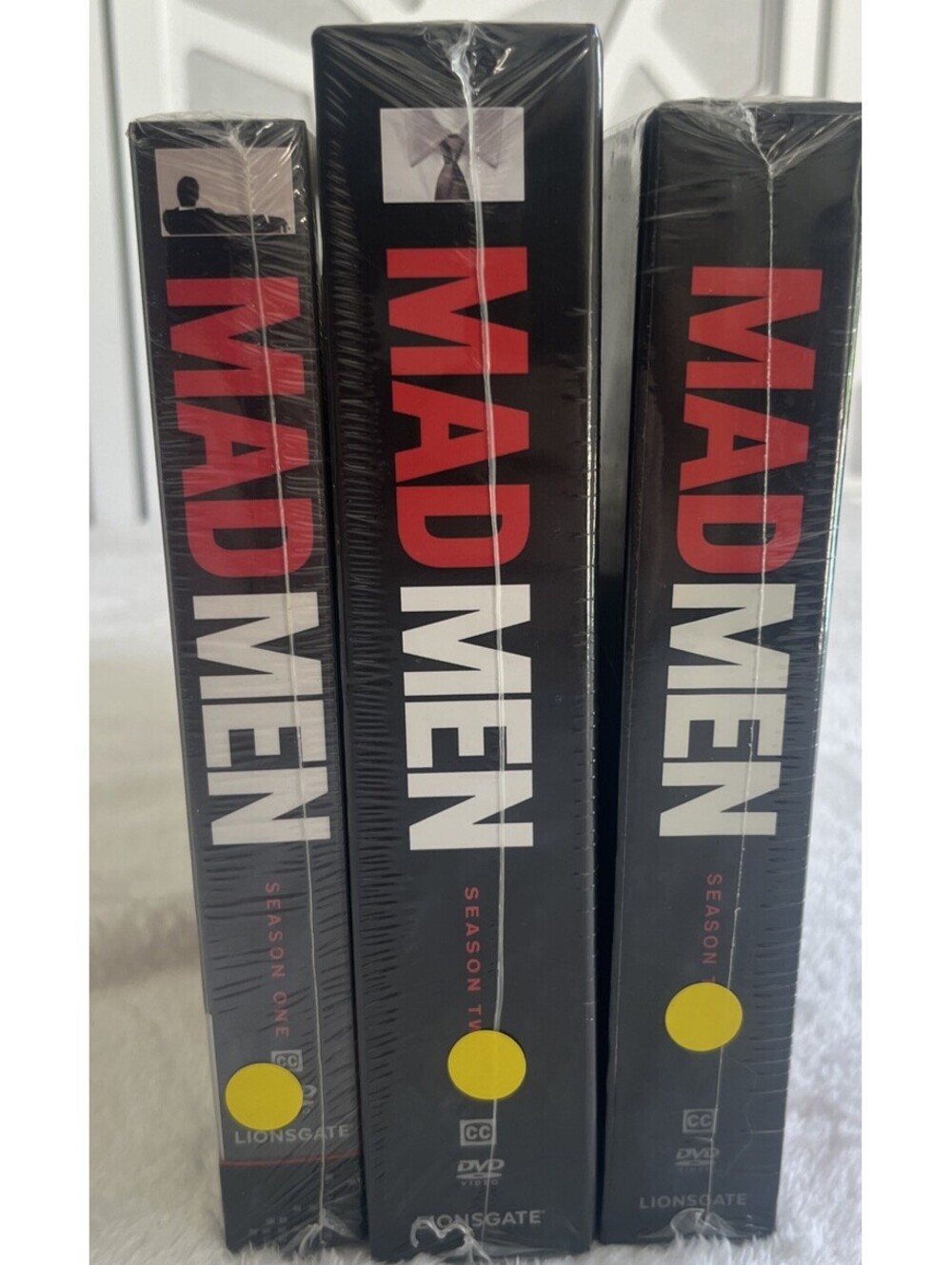 MAD MEN Complete Seasons 1-3 DVD Box Set Lot New Sealed AMC Drama Jon Hamm